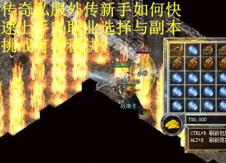 传奇私服外传新手如何快速上手？职业选择与副本挑战有何秘诀？