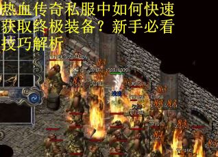 热血传奇私服中如何快速获取终极装备？新手必看技巧解析