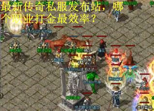 最新传奇私服发布站，哪个职业打金最效率？