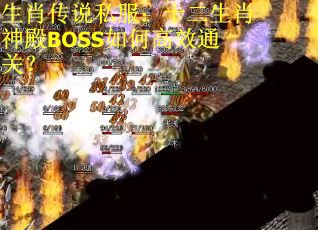生肖传说私服：十二生肖神殿BOSS如何高效通关？