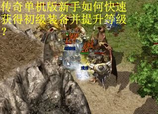 传奇单机版新手如何快速获得初级装备并提升等级？