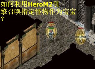 如何利用HeroM2引擎召唤指定怪物作为宝宝？