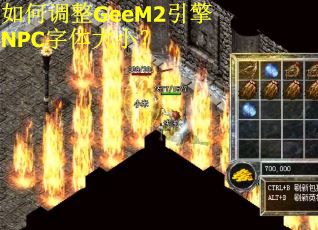如何调整GeeM2引擎NPC字体大小？