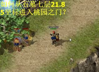 如何从石墓七层21.85坐标进入桃园之门? 如何从石墓七层21.85坐标进入桃园之门?