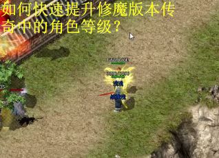 如何快速提升修魔版本传奇中的角色等级？