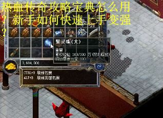 热血传奇攻略宝典怎么用？新手如何快速上手变强？